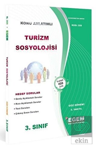 3. Sınıf 5. Yarıyıl Turizm Sosyolojisi Konu Anlatı
