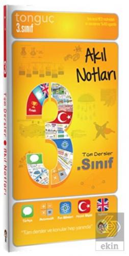 3. Sınıf Akıl Notları Tonguç Akademi