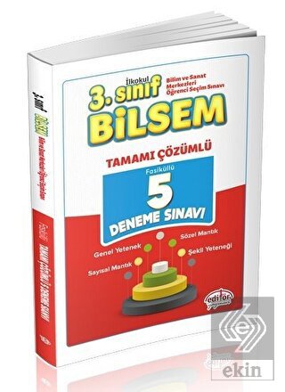 3. Sınıf Bilsem Çözümlü 5 Deneme Sınavı