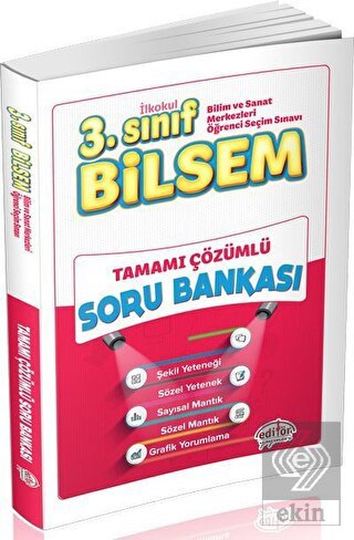 3. Sınıf Bilsem Çözümlü Soru Bankası