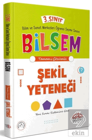 3. Sınıf Bilsem Hazırlık Şekil Yeteneği Tamamı Çöz