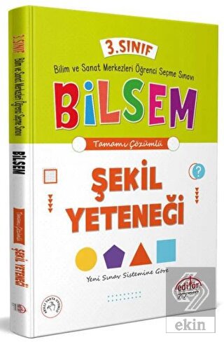 3. Sınıf Bilsem Hazırlık Şekil Yeteneği Tamamı Çöz