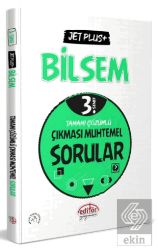 3. Sınıf Bilsem Jet Plus+ Tamamı Çözümlü Çıkması M