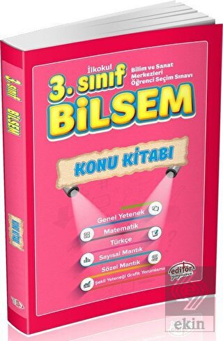 3. Sınıf Bilsem Konu Kitabı