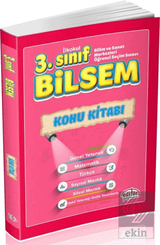 3. Sınıf Bilsem Konu Kitabı