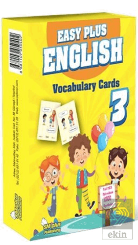 3. Sınıf Easy Plus English Kelime Kartları