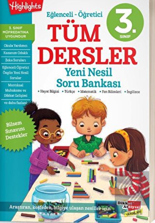 3. Sınıf Eğlenceli - Öğretici Tüm Dersler Yeni Nes