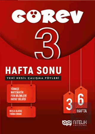 3. Sınıf Görev Hafta Sonu Yeni Nesil Çalışma Föyle