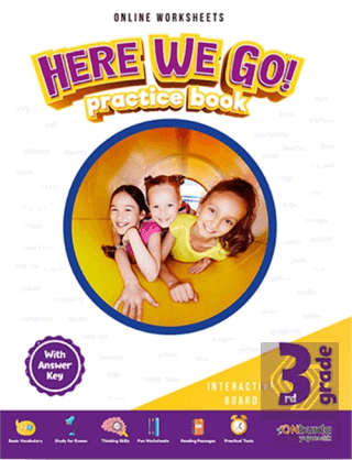 3. Sınıf Here We Go Practice Book ONburda Yayınlar