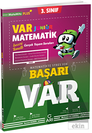3. Sınıf Matematik Junior VAR Soru Bankası