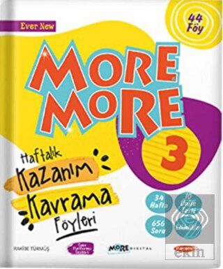 3.Sınıf More More Haftalık Kazanım Kavrama Föyleri