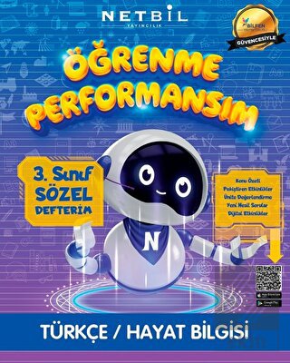 3. Sınıf Öğrenme Performansım Sözel Defterim