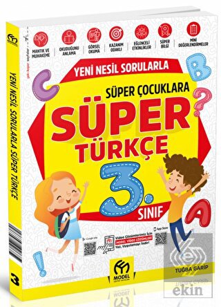 3. Sınıf Yeni Nesil Sorularla Süper Türkçe