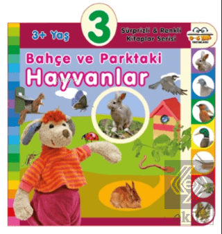 3+ Yaş Bahçe ve Parktaki Hayvanlar