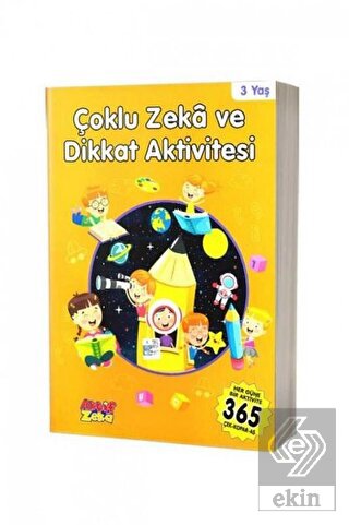 3 Yaş Çoklu Zeka ve Dikkat Aktivitesi - Turuncu Ki