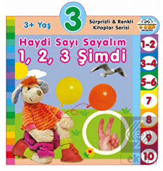 3+ Yaş Haydi Sayı Sayalım 1,2,3 Şimdi