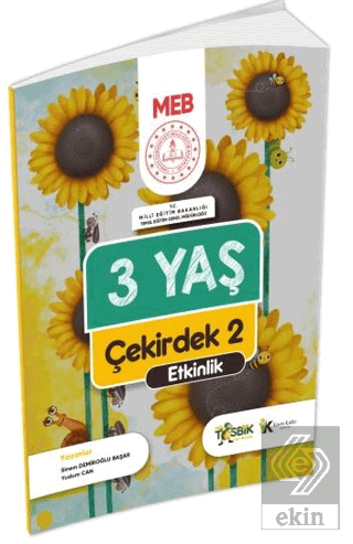 3 Yaş Okul Öncesi MEB Etkinlik Kitabı Çekirdek 2 Eğlenceli ve Öğretici