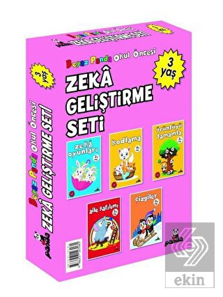 3 Yaş Zeka Geliştirme Seti (5 Kitap Takım)