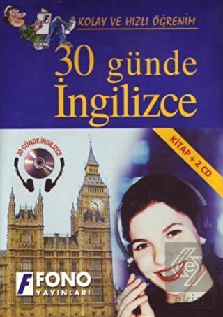 30 Günde İngilizce (kitap + 2 CD)