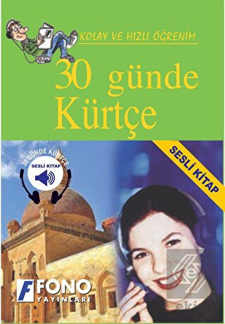 30 Günde Kürtçe (Kitap + 4 Cd)