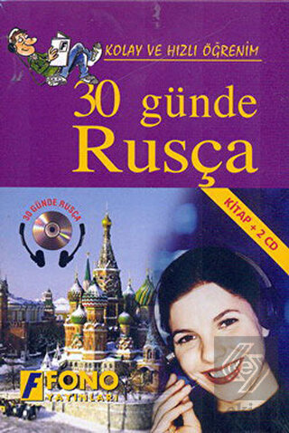 30 Günde Rusça (kitap + 2 CD)
