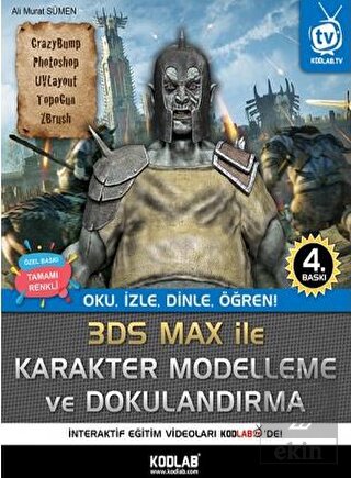 3D Studio Max Karakter Modelleme ve Dokulandırma (