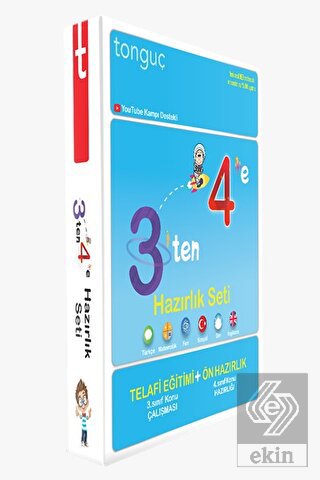 3'ten 4'e Hazırlık Seti Tonguç Akademi Tonguç Akad