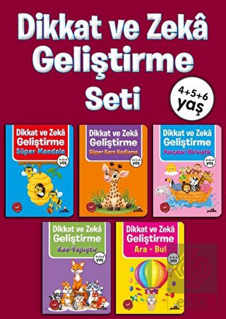4+5+6 Yaş Dikkat ve Zeka Geliştirme Seti