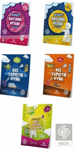 4-6 Yaş Okul Öncesi Etkinlik Seti (5 Kitap)