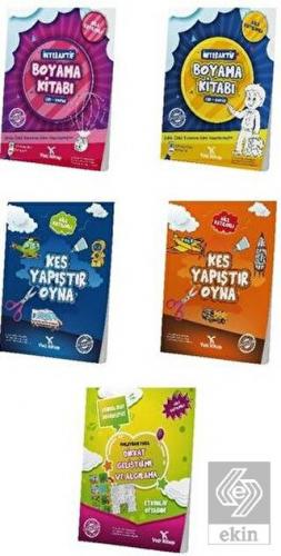 4-6 Yaş Okul Öncesi Etkinlik Seti (5 Kitap)