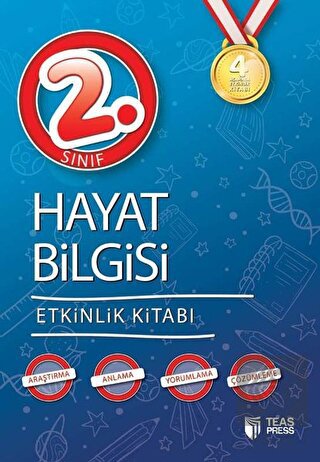 4 Aşamada Etkinlik Kitabı - 2. Sınıf Hayat Bilgisi