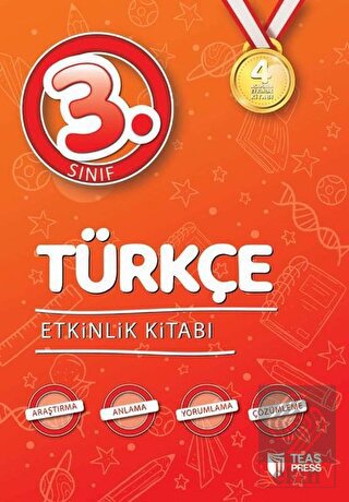 4 Aşamada Etkinlik Kitabı - 3. Sınıf Türkçe Etkinl