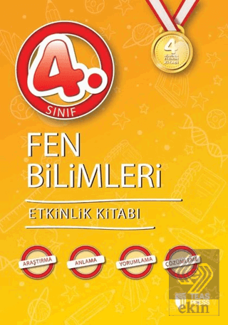 4 Aşamada Etkinlik Kitabı - 4. Sınıf Fen Bilimleri