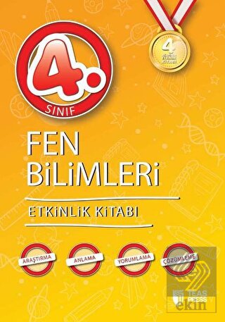 4 Aşamada Etkinlik Kitabı - 4. Sınıf Fen Bilimleri