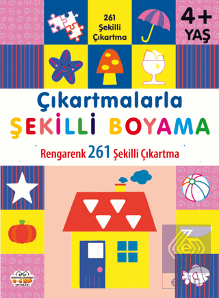 4+ Çıkartmalarla Şekilli Boyama