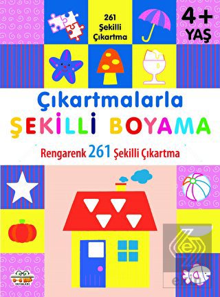 4+ Çıkartmalarla Şekilli Boyama
