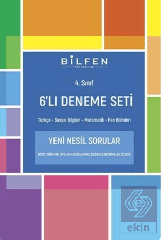 4. Sınıf 6'lı Deneme Seti
