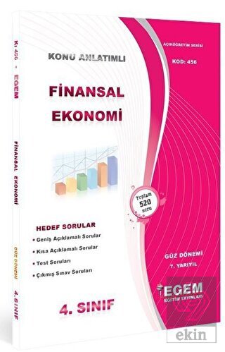 4. Sınıf 7. Yarıyıl Finansal Ekonomi Konu Anlatıml