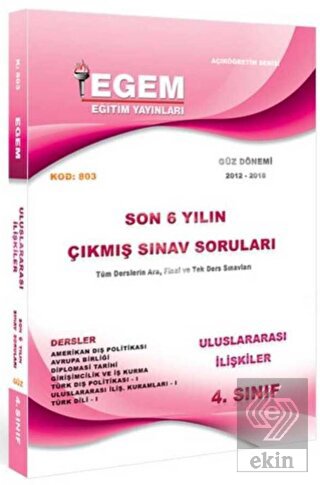 4.Sınıf 7.Yarıyıl Sosyoloji Çıkmış Sınav Soruları