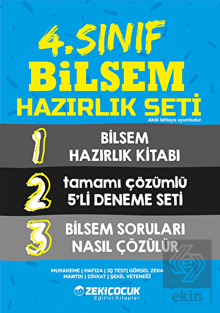 4 Sınıf Bilsem Hazırlık Seti