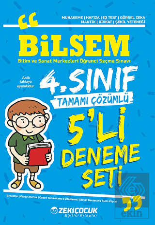 4. Sınıf Bilsem Tamamı Çözümlü 5'li Deneme Seti