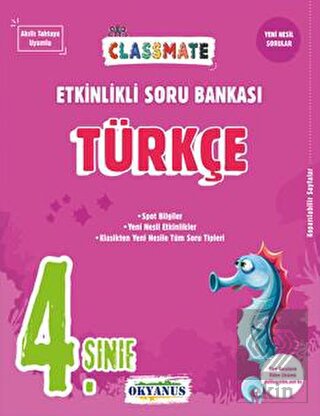 4. Sınıf Classmate Türkçe Etkinlikli Soru Bankası