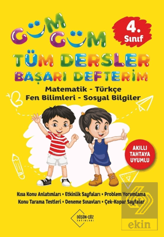 4. Sınıf Güm Güm Tüm Dersler Başarı Defterim