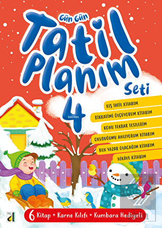 4. Sınıf Gün Gün Tatil Planım Seti