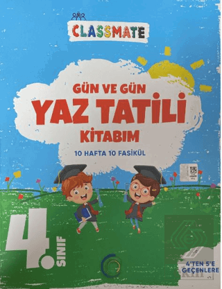 4. Sınıf Gün ve Gün Yaz Tatili Kitabım Kolektif Okyanus Yayınları Satı
