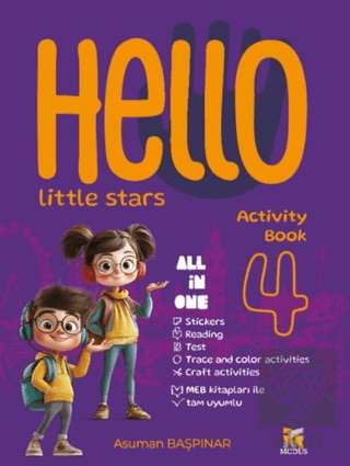 4. Sınıf Hello Little Stars Activity Book All İn One