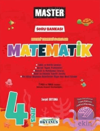 4. Sınıf Matematik Master Soru Bankası