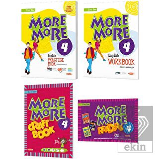 Kurmay ELT 4. Sınıf More More English Practice Book