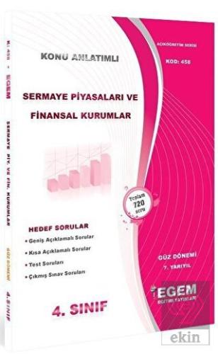 4. Sınıf Sermaye Piyasaları ve Finansal Kurumlar K