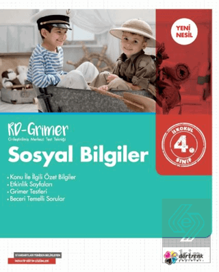 4. Sınıf Sosyal Bilgiler Rd - Grimer Kollektif Dört Renk Yayınları Sat